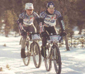 Iditabike 1997 mit Harald Maier