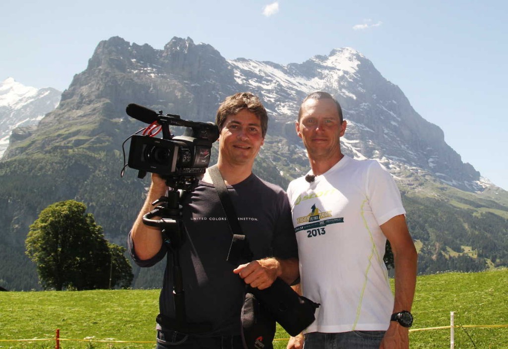 Beim Eiger Ultra Trail in Grindelwald