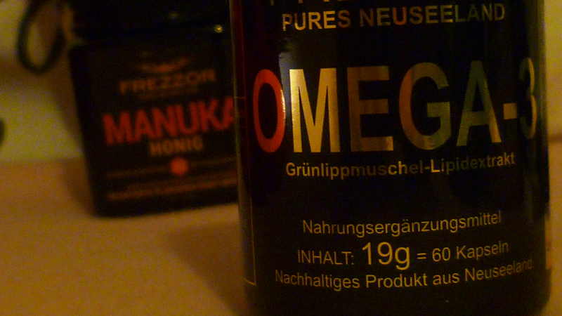 Omega 3 und Manuka Honig