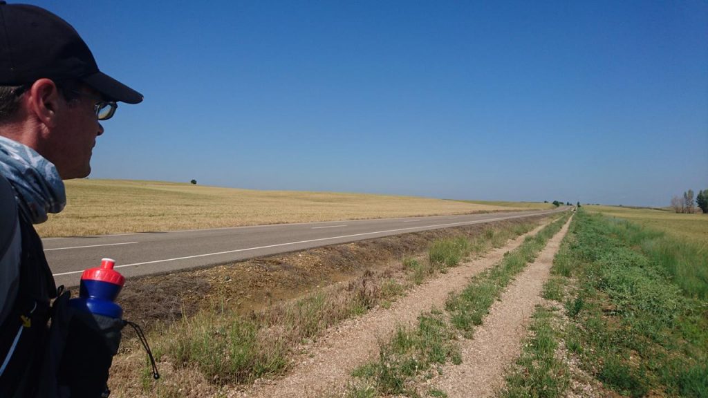 Gehen auf der Meseta