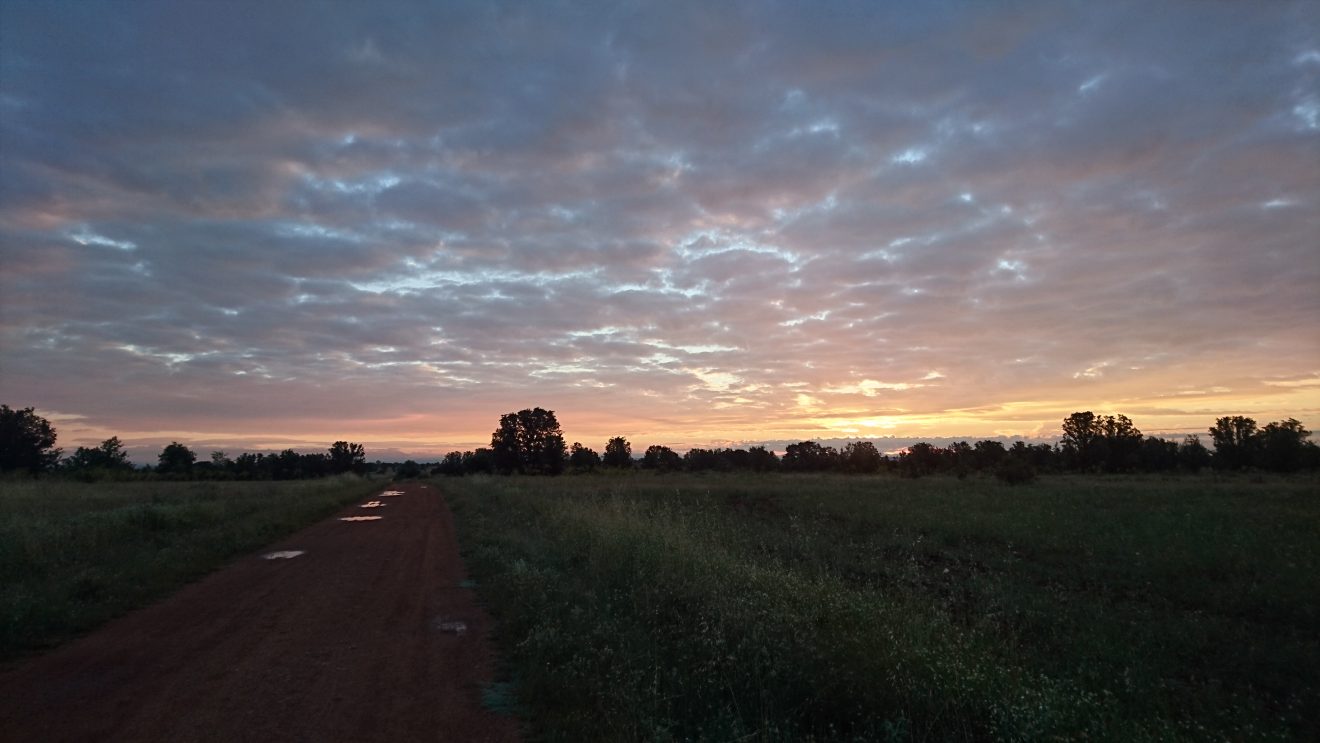 Sonnenaufgänge am Camino