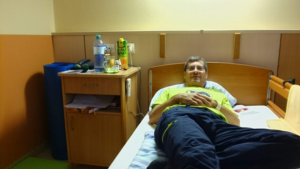 Am Zimmer auf der Reha