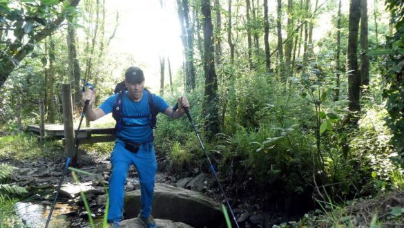 Balancieren, Pilgern als Reha am Camino