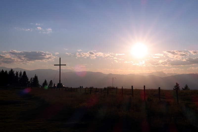 Gipfelkreuz am Schöckl