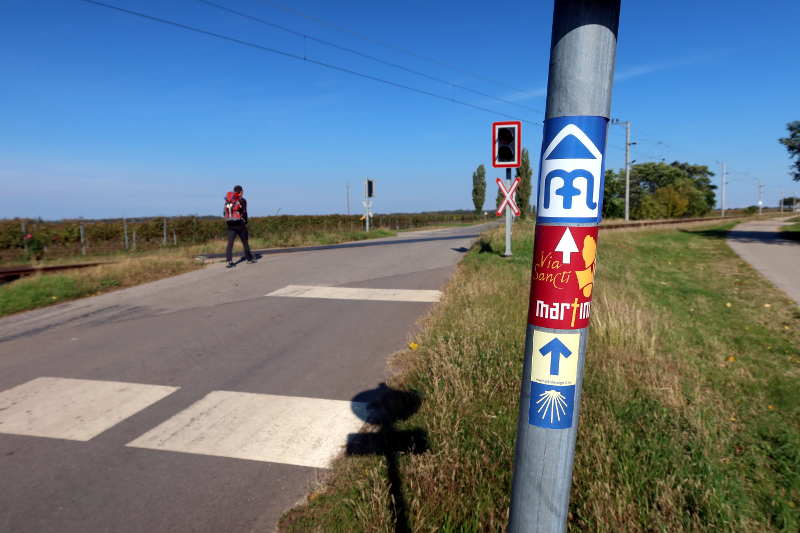 Start in Pamhag, am Jakobsweg Burgenland