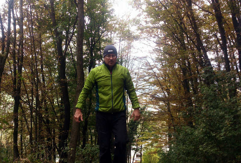 Mein erstes Selfie im Wald