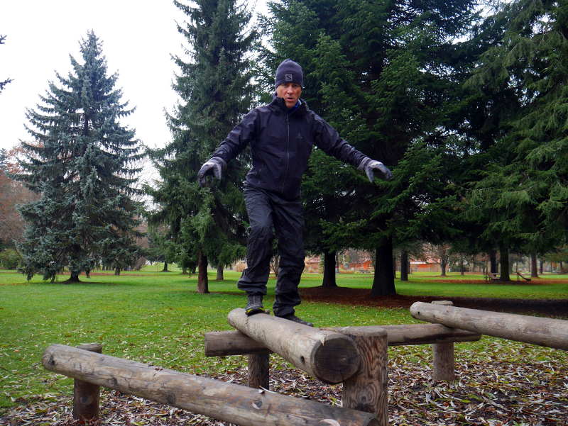 Üben im Balance-Park