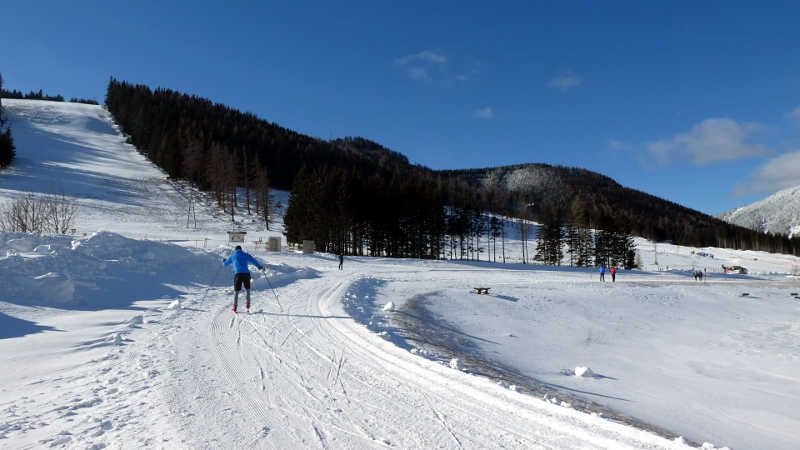 Langlaufen auf der Teichalm