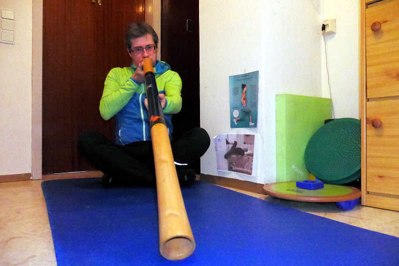 Didgeridoo spielen