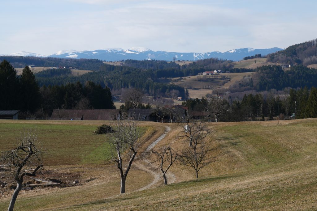 Aussicht am Grazer Umland-Weg