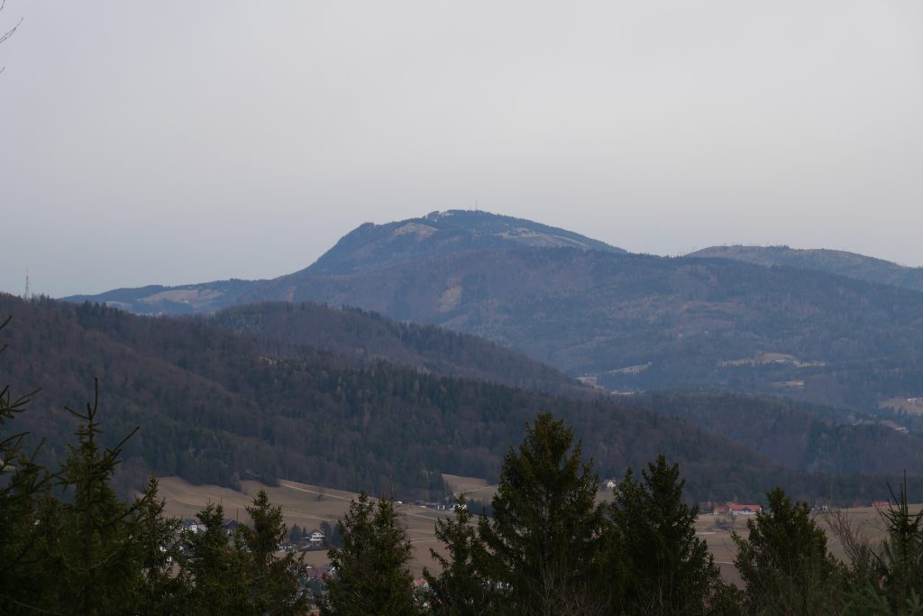 Der Schöckl, vom Grazer Umland-Weg