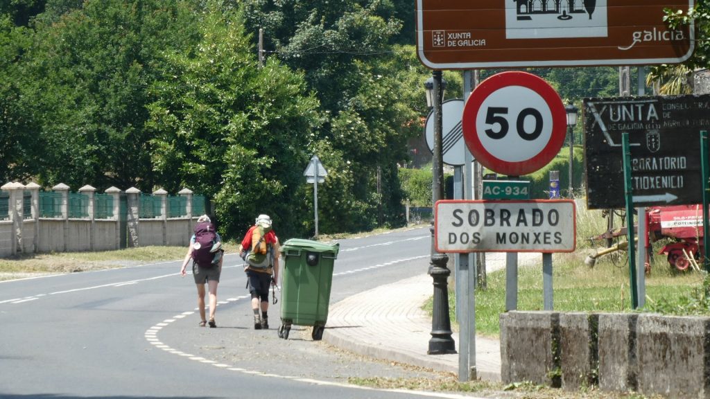 Sobrado, Übernachten im Kloster