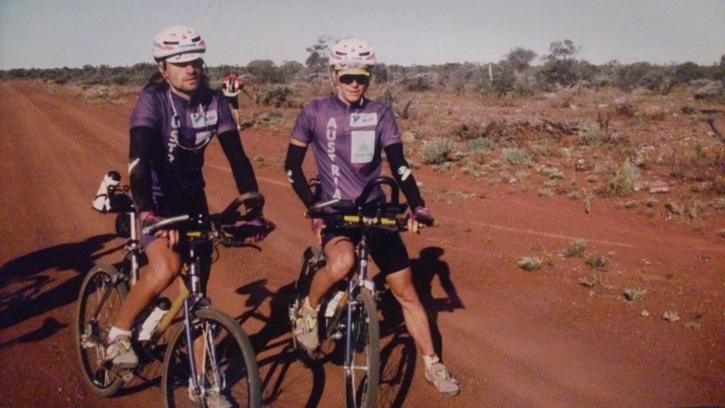 Mit Rudi Stangl in Australien