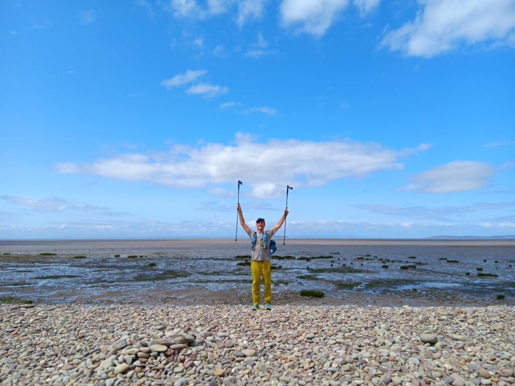 Am Meer angekommen, South West Coast Path