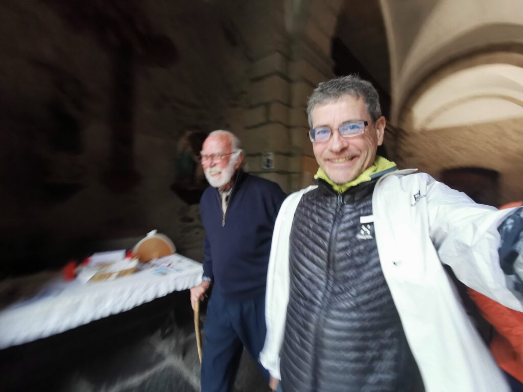 mit Tim in der Kirche