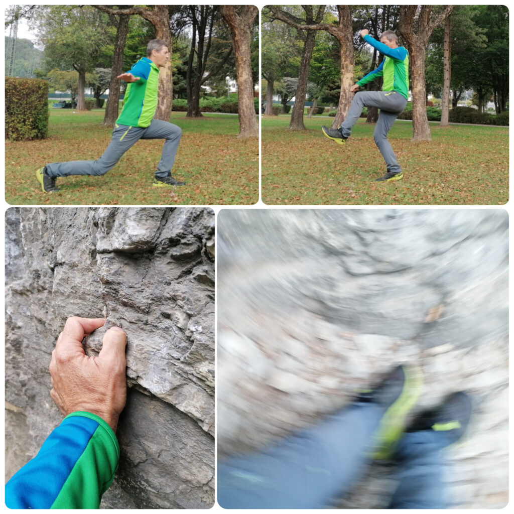 Vorbereitung aufs Gehen 