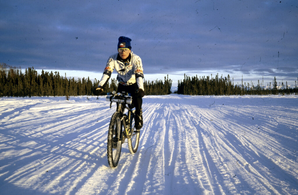 Erinnerungen mit dem Fotoapparat beim Iditabike Alaska 1997