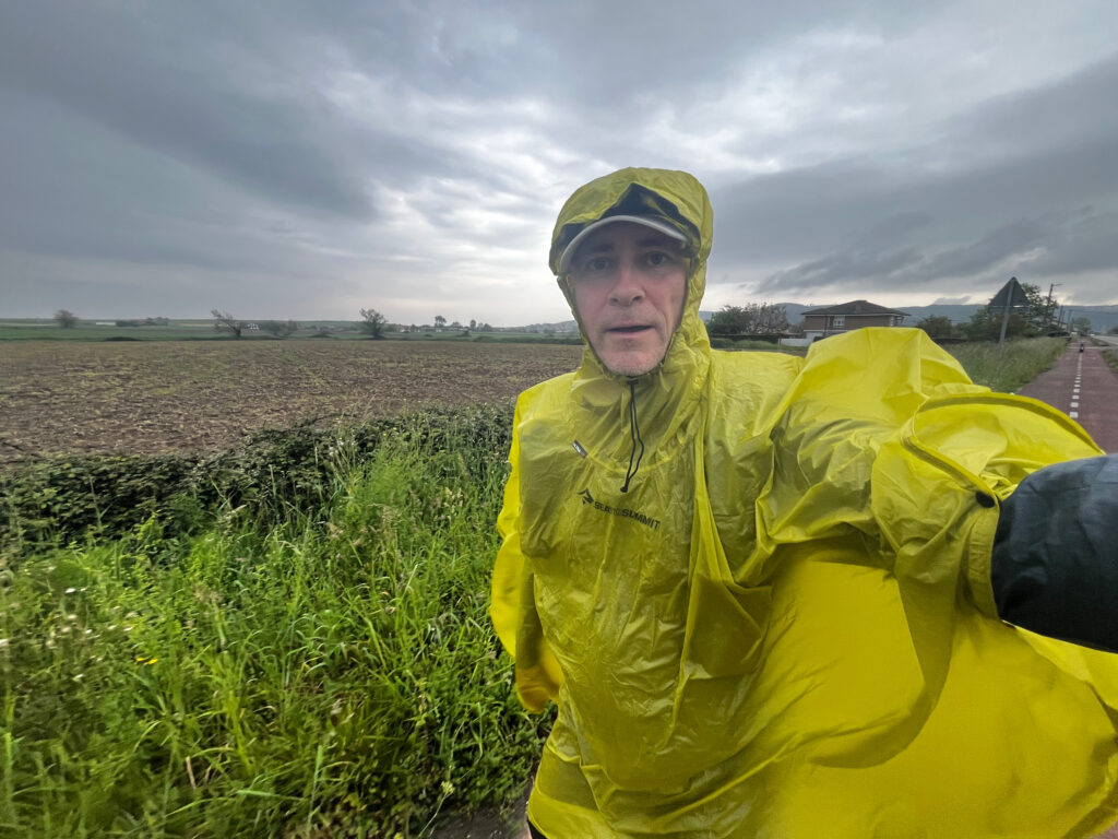 Gewitter, Camino Norte und Camino Primitivo