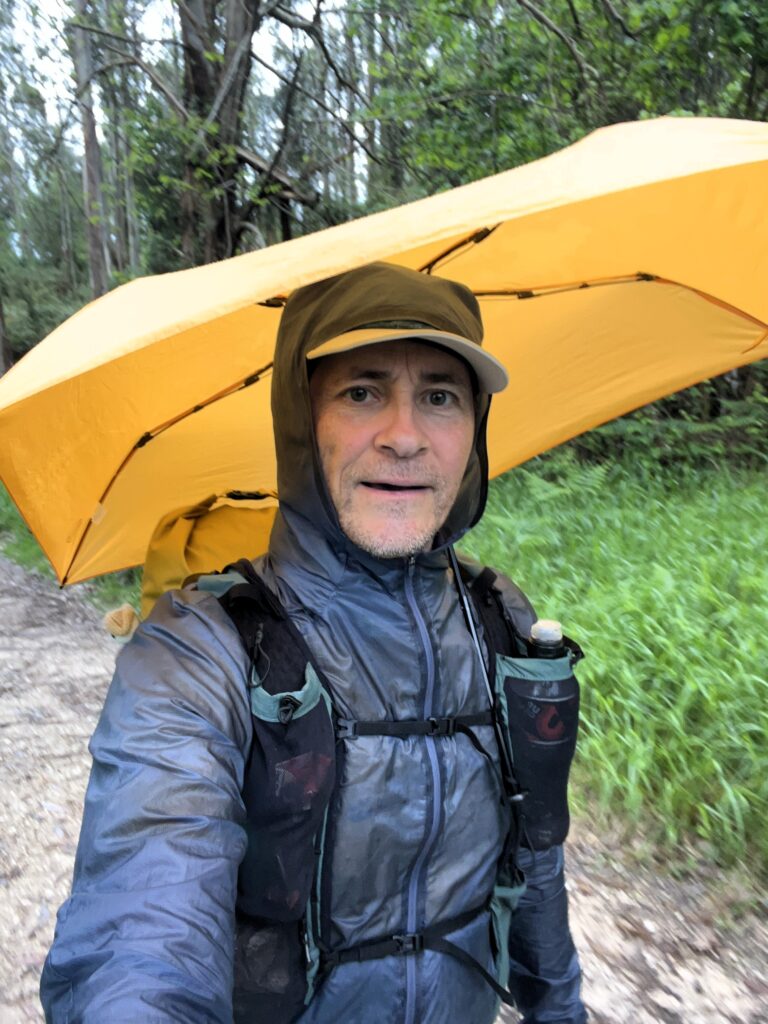 Regen am Camino Norte und Camino Primitivo